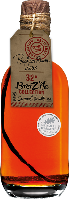 Acheter du Rhum Breiz'Ile les arrangés du Rhum Caramel Vanille 70cl sur  notre site - Odyssee-vins