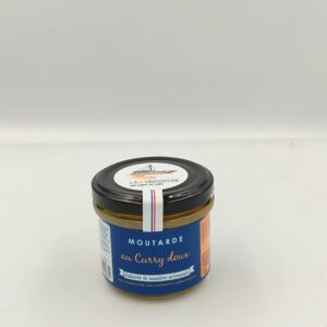 moutarde au Curry doux "LA VINAIGRERIE des bords de LOIRE"